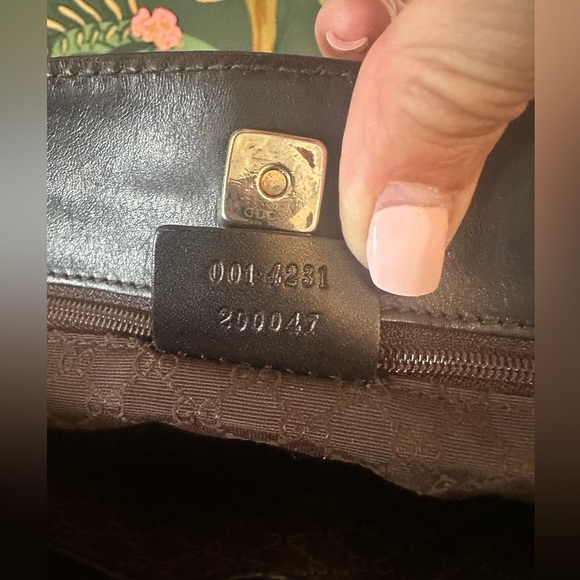 Gucci 💚❤️💃 Sherry Line Web Canvas Bag - Picture 9 of 12